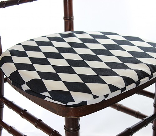 Harlequin Seat Cushion Cover