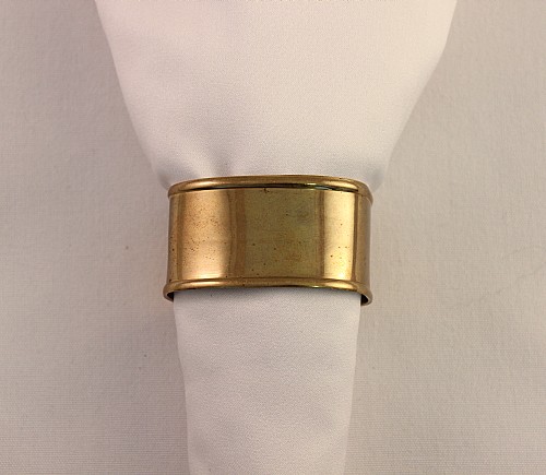 Gold Square Napkin Ring