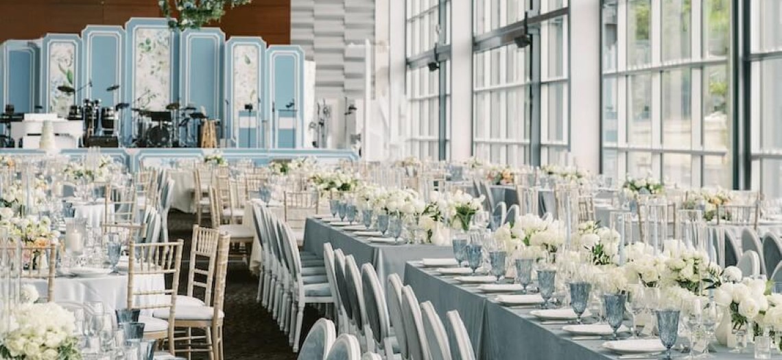 Blue Bliss: A Spectacular Wedding at Acrisure Stadium