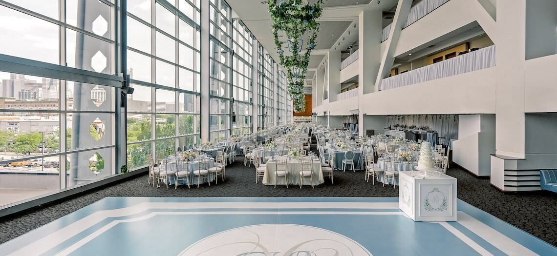 Blue Bliss: A Spectacular Wedding at Acrisure Stadium