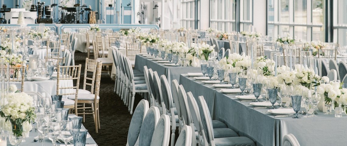 Blue Bliss: A Spectacular Wedding at Acrisure Stadium