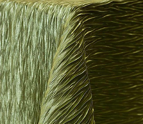 Pistachio Pleated Satin