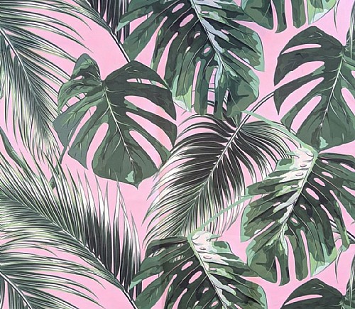 Blush Palm Leaf Lamour