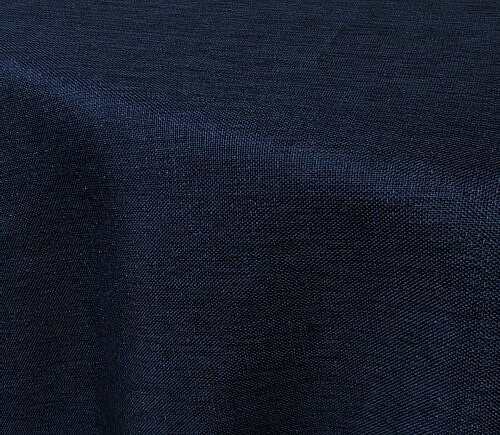 Navy Sparkling Linen