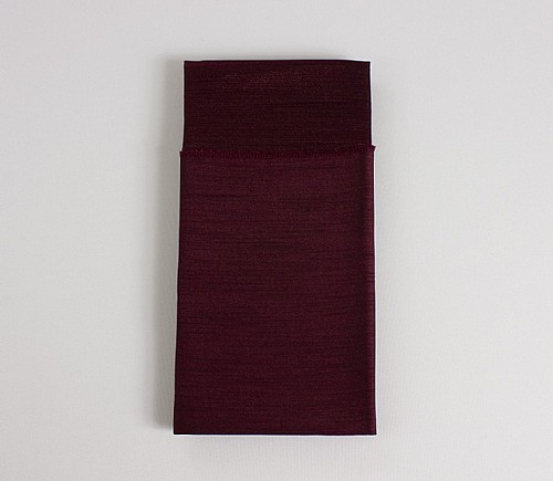 Burgundy Majestic Dinner Napkin (Reversible)