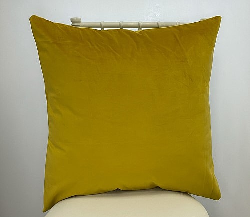 Sunshine Velvet Pillow