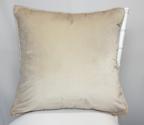 Oatmeal Velvet Pillow