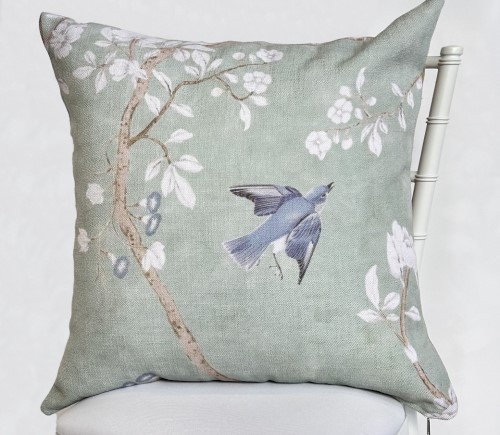 Bluebird Panama Pillow