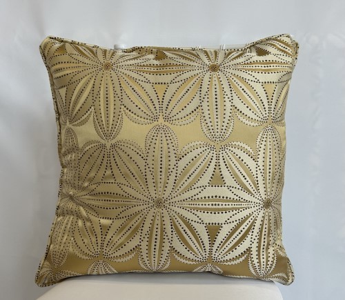 Gold Pizelle Pillow