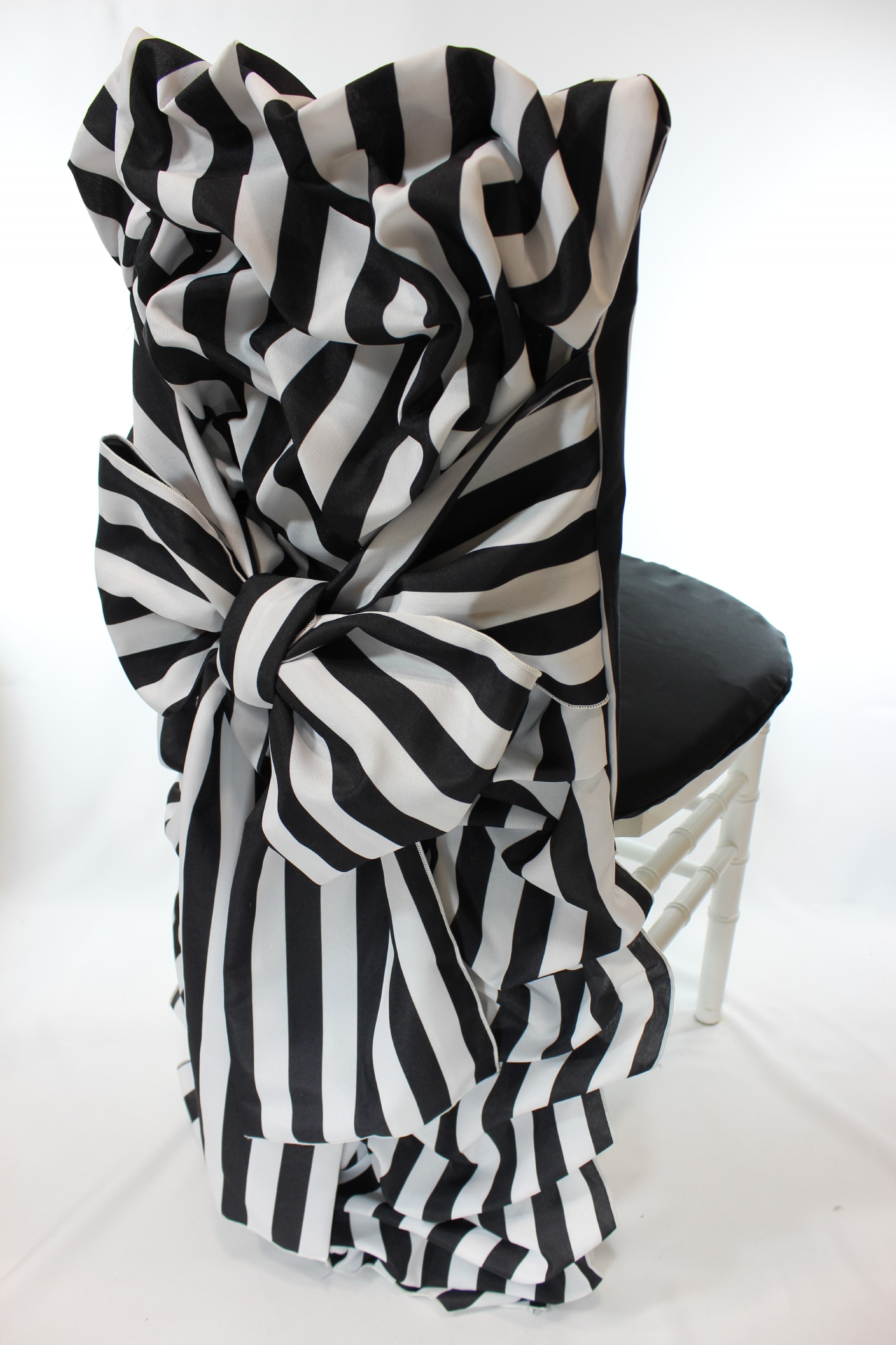 Black/White Cabana Stripe