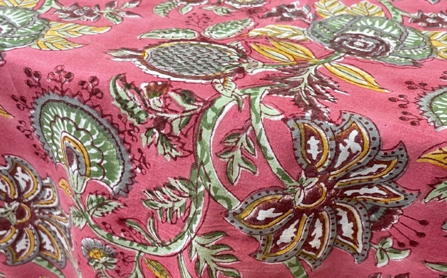 Pink & Orange Paisley Pucci - Creative Coverings